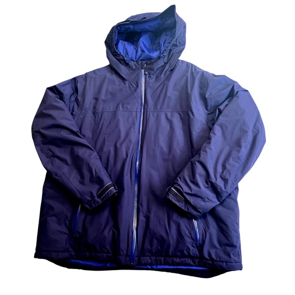 Lands' End Other - Lands' End Fx PrimaLoft Snow Sport Waterproof Jacket Men's XXL Purple Ski